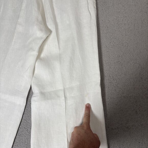 Lilly Pulitzer Women’s Pants Size M The Beach Pant Linen Wide Leg Beach‎ Resort - Picture 16 of 16